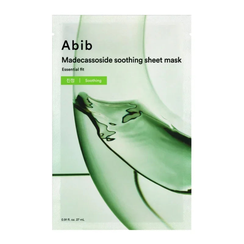 [Abib] Madecassoside Soothing Sheet Mask Essential Fit 27ml