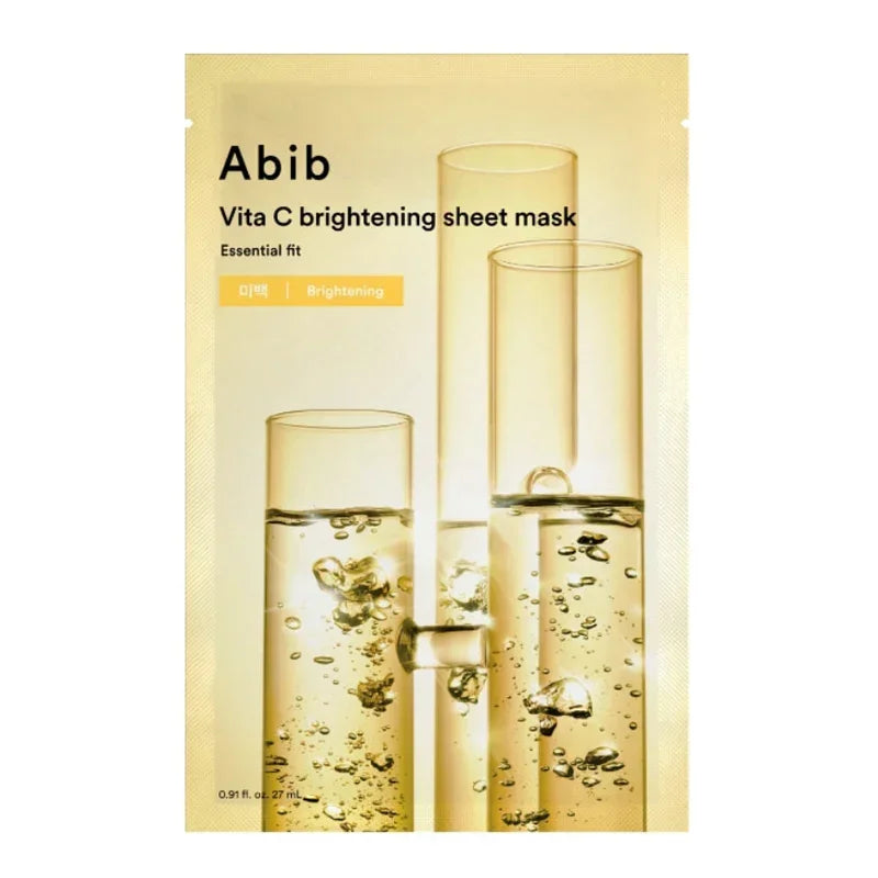 [Abib] Vita C Brightening Sheet Mask Essential Fit 27ml