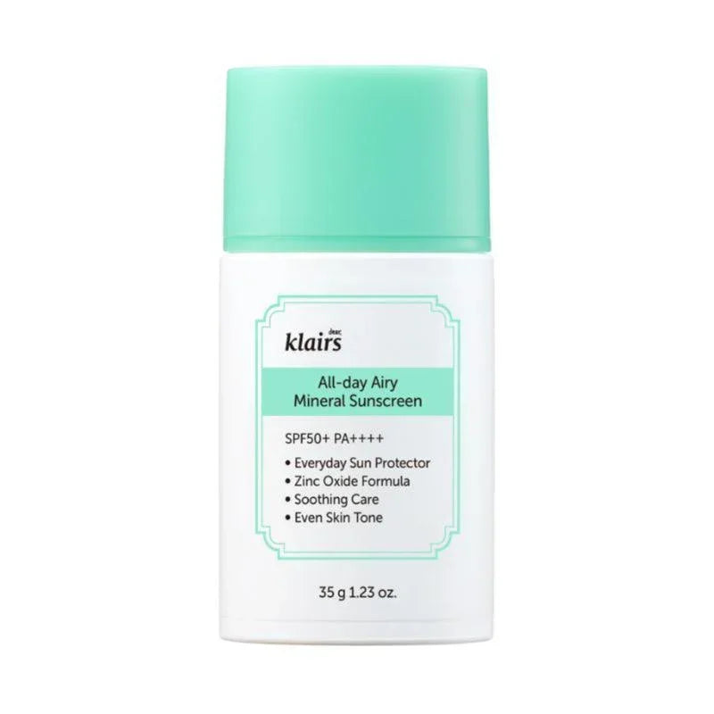 [klairs] All-day Airy Mineral Sunscreen SPF 50+ PA++++ 35g
