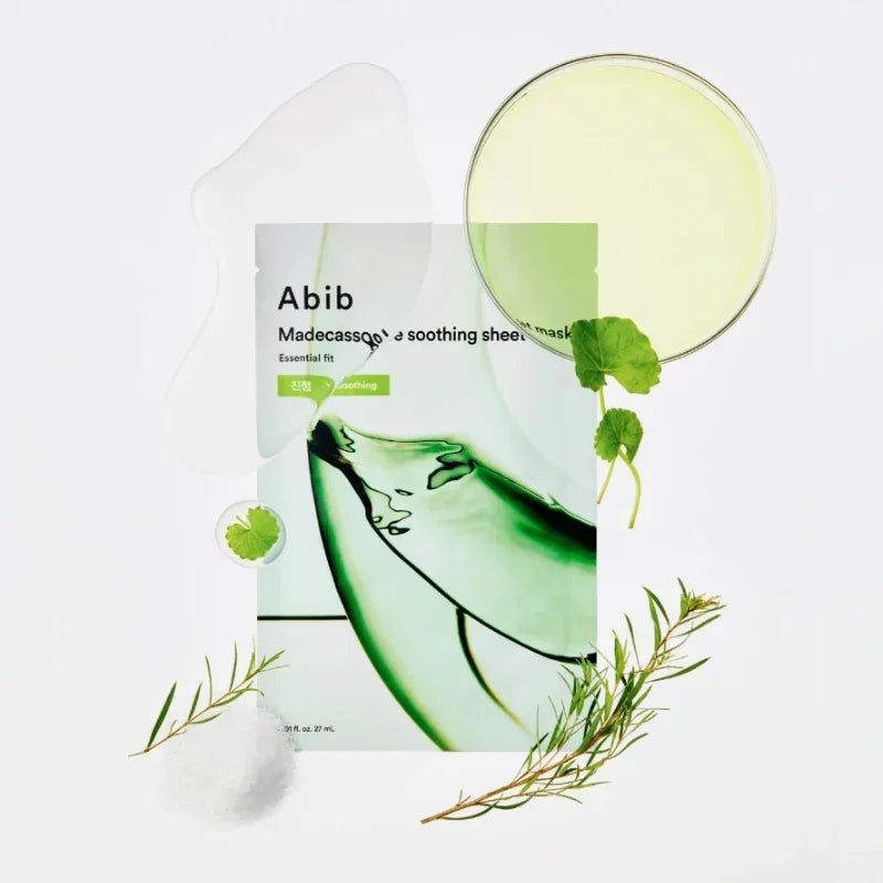[Abib] Madecassoside Soothing Sheet Mask Essential Fit 27ml