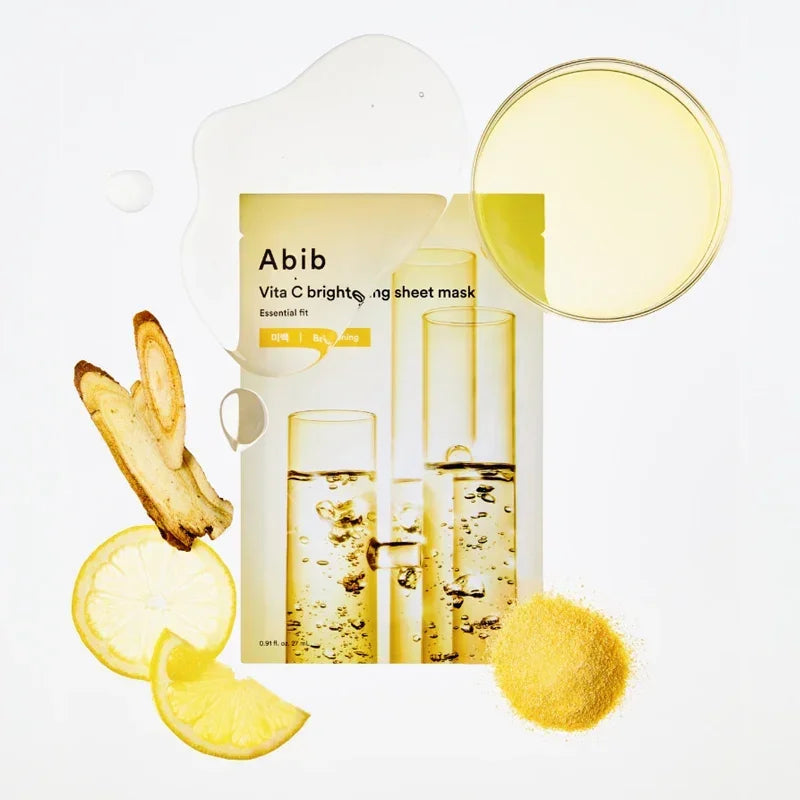 [Abib] Vita C Brightening Sheet Mask Essential Fit 27ml