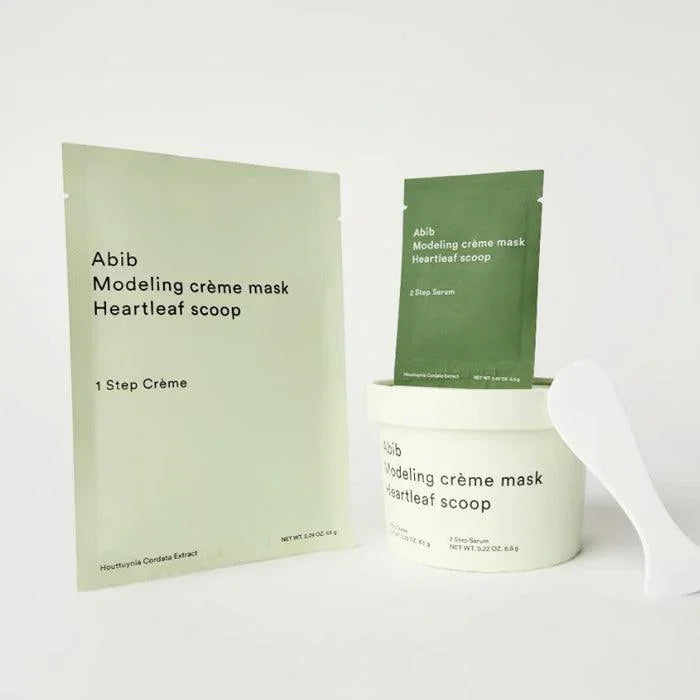 [Abib] Modeling Creme Mask Heartleaf Scoop 65g