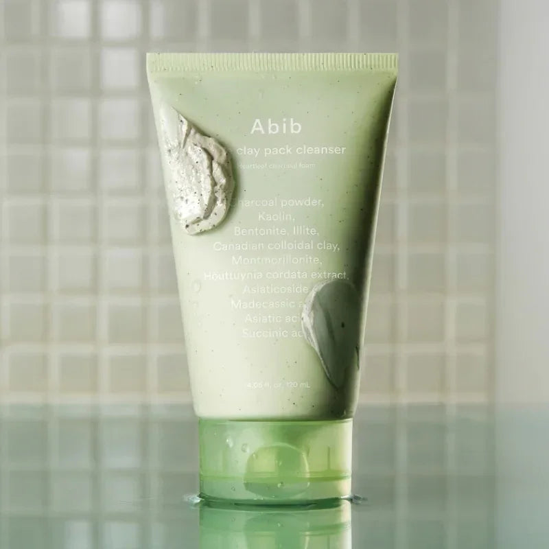 [Abib] Pore Clay Pack Cleanser Heartleaf Charcoal Foam 120ml