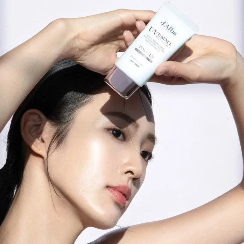 [d'Alba] Waterfull UV Essence Tone Up Sun Cream Purple Correcting SPF 50+ PA++++ 50ml