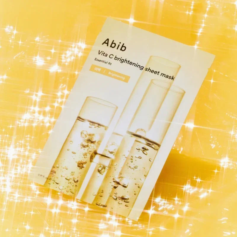 [Abib] Vita C Brightening Sheet Mask Essential Fit 27ml