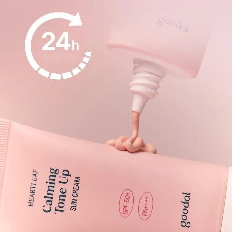 [goodal] Heartleaf Calming Tone Up Sun Cream SPF 50+ PA++++ 15ml/50ml