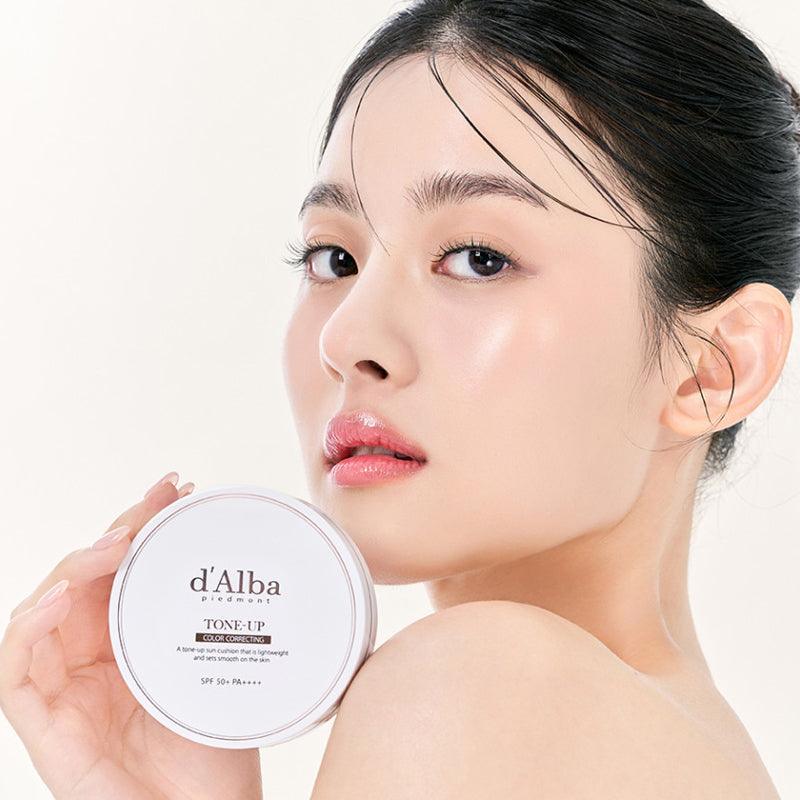 [d'Alba] Waterfull Tone Up Sun Cushion SPF 50+ PA++++ 15g