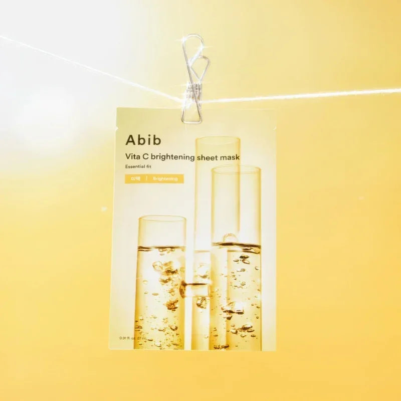 [Abib] Vita C Brightening Sheet Mask Essential Fit 27ml