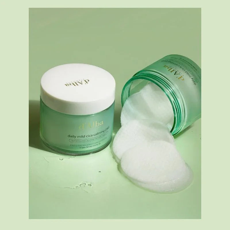 [d'Alba] Daliy Mild Cica Calming Pad 165ml 50EA