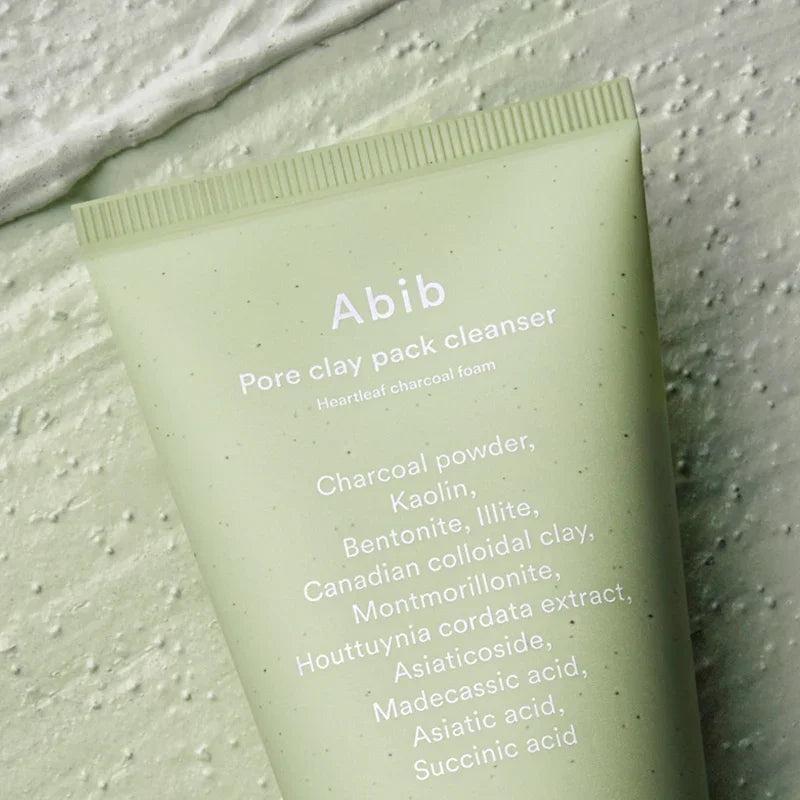 [Abib] Pore Clay Pack Cleanser Heartleaf Charcoal Foam 120ml
