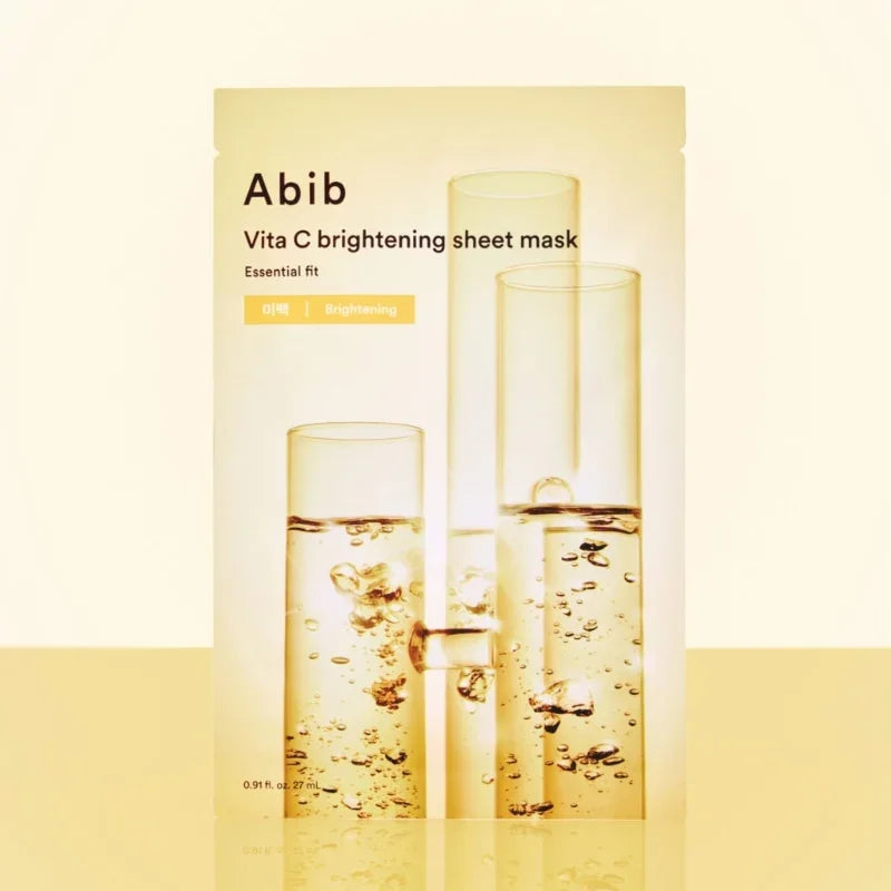 [Abib] Vita C Brightening Sheet Mask Essential Fit 27ml
