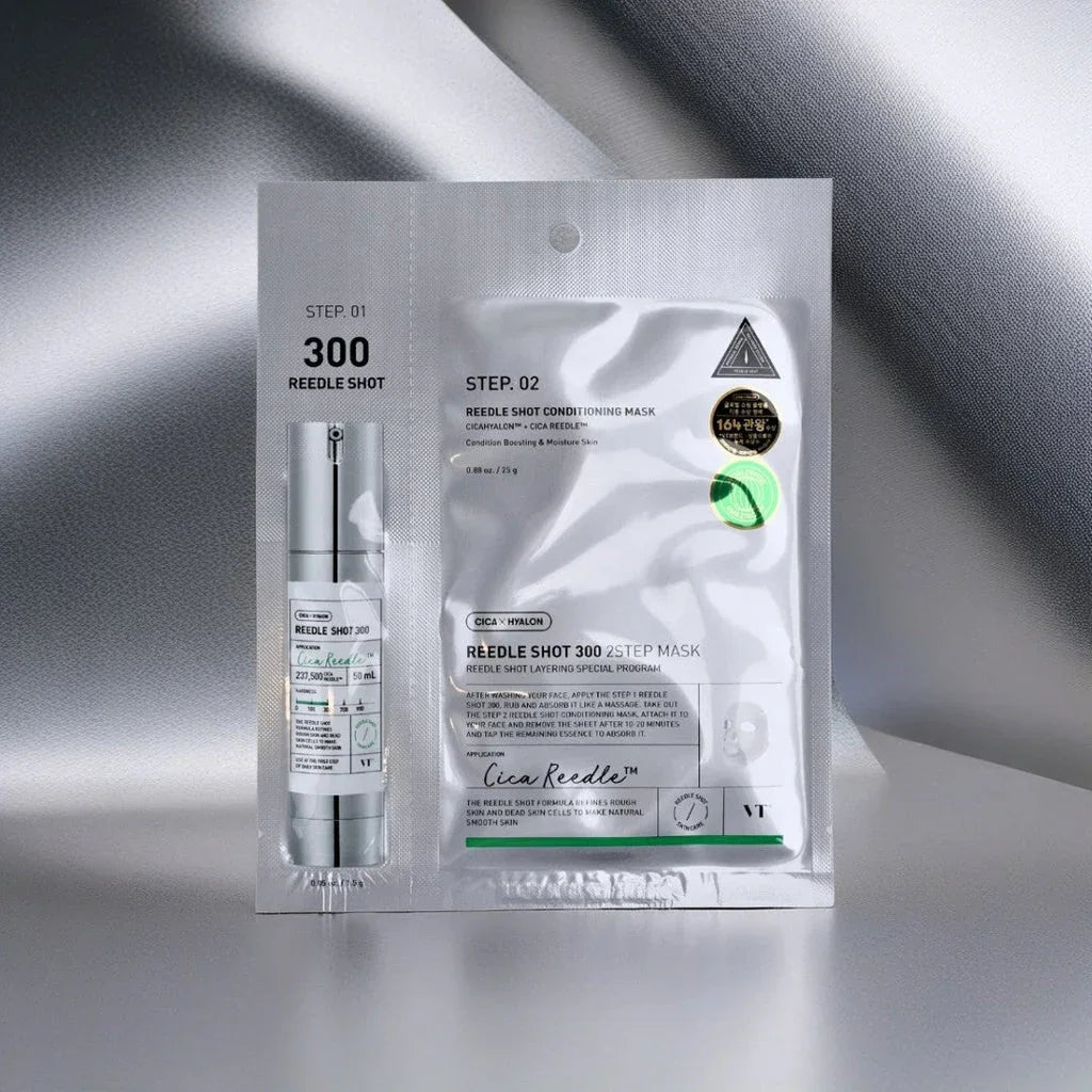 [VT Cosmetics] Reedle Shot 300 2-Step Mask 1.5g+25g