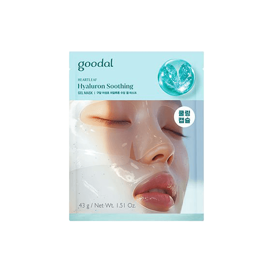[goodal] Heartleaf Hyaluron Soothing Gel Mask 43g*5EA
