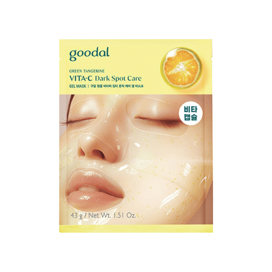 [goodal] Green Tangerine Vita C Dark Spot Care Gel Mask 43g*5EA