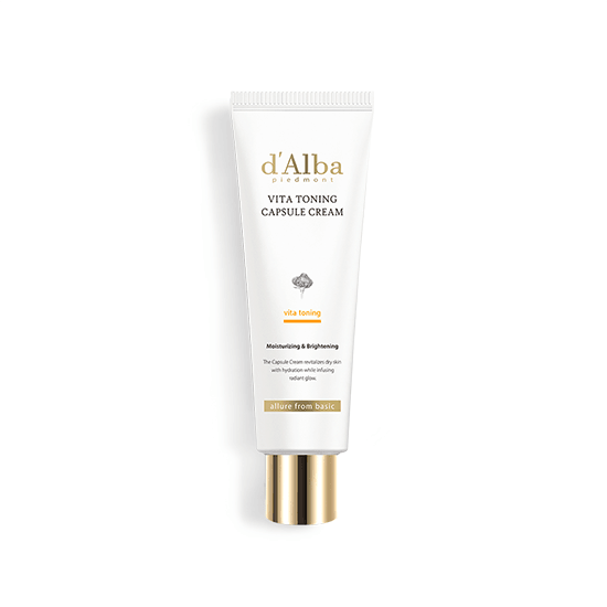 [d'Alba] Vita Toning Capsule Cream (2 Types) 55ml
