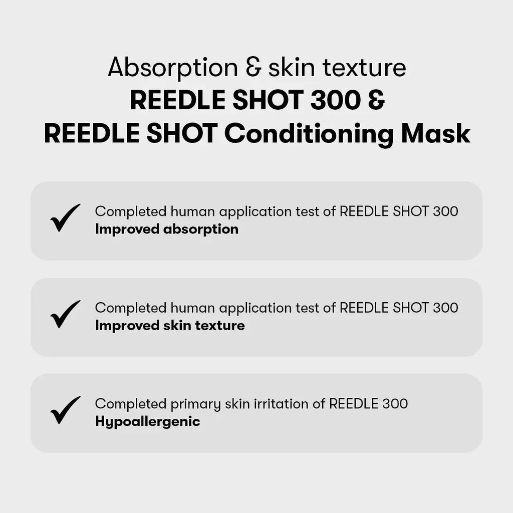 [VT Cosmetics] Reedle Shot 300 2-Step Mask 1.5g+25g