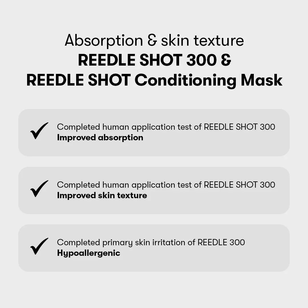 [VT Cosmetics] Reedle Shot 300 2-Step Mask 1.5g+25g