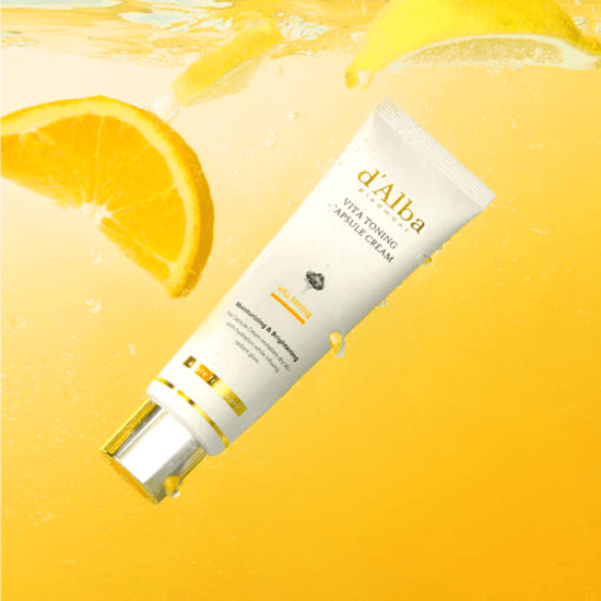 [d'Alba] Vita Toning Capsule Cream (2 Types) 55ml