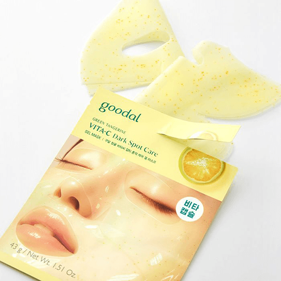 [goodal] Green Tangerine Vita C Dark Spot Care Gel Mask 43g*5EA