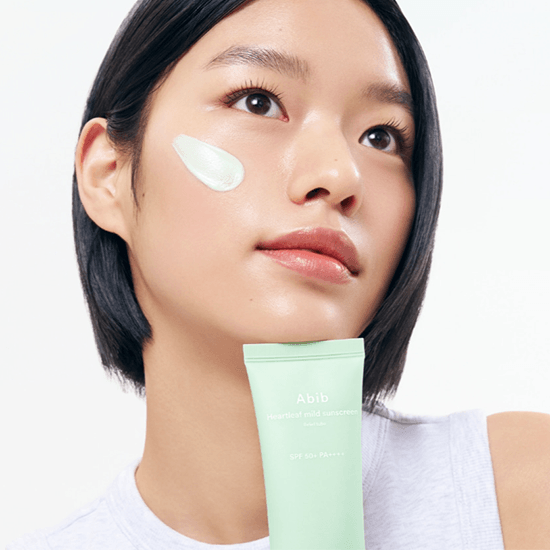[Abib] Heartleaf Mild Sunscreen Relief Tube SPF 50+ PA++++ 50ml