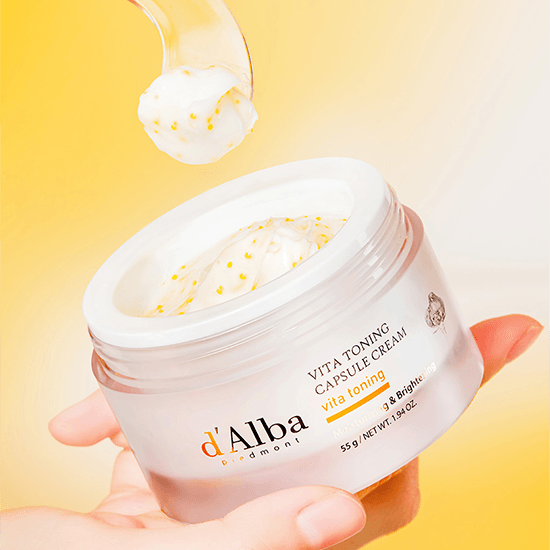 [d'Alba] Vita Toning Capsule Cream (2 Types) 55ml