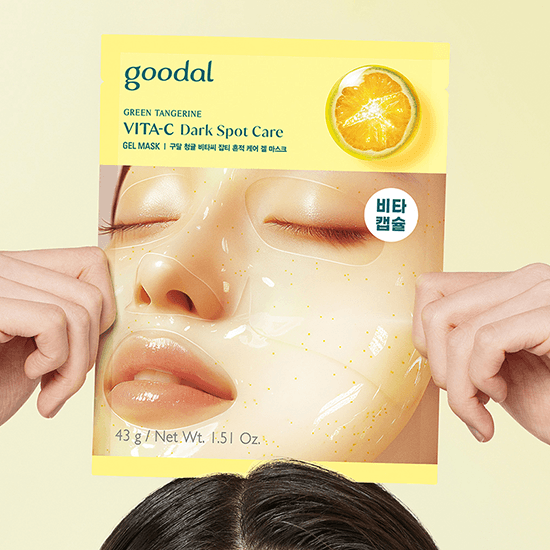 [goodal] Green Tangerine Vita C Dark Spot Care Gel Mask 43g*5EA