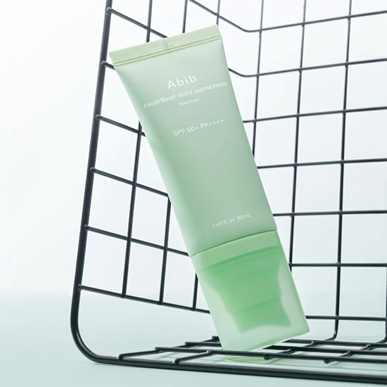 [Abib] Heartleaf Mild Sunscreen Relief Tube SPF 50+ PA++++ 50ml