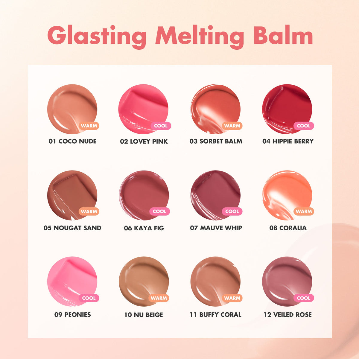 GLASTING MELTING BALM