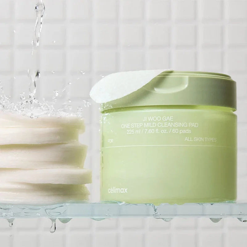 [celimax] JI WOO GAE One Step Mild Cleansing Pad 225ml 60EA