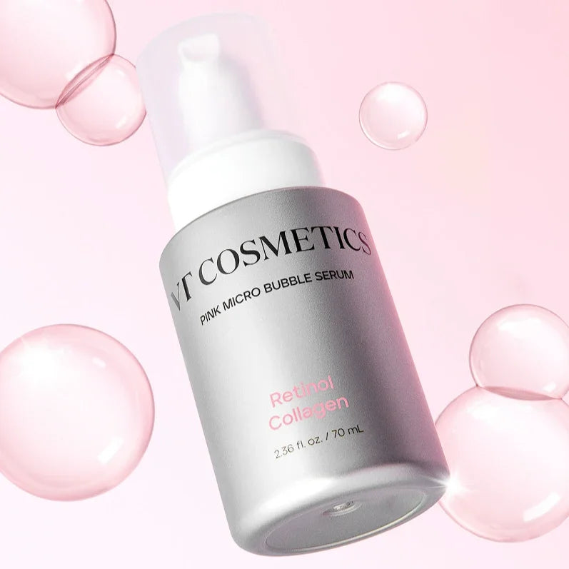 [VT Cosmetics] Retinol Collagen Pink Micro Bubble Serum 70ml