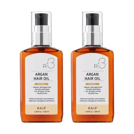 [RAIP] R3 Argan Oil Hair Essence Original (1+1) 100ml*2EA