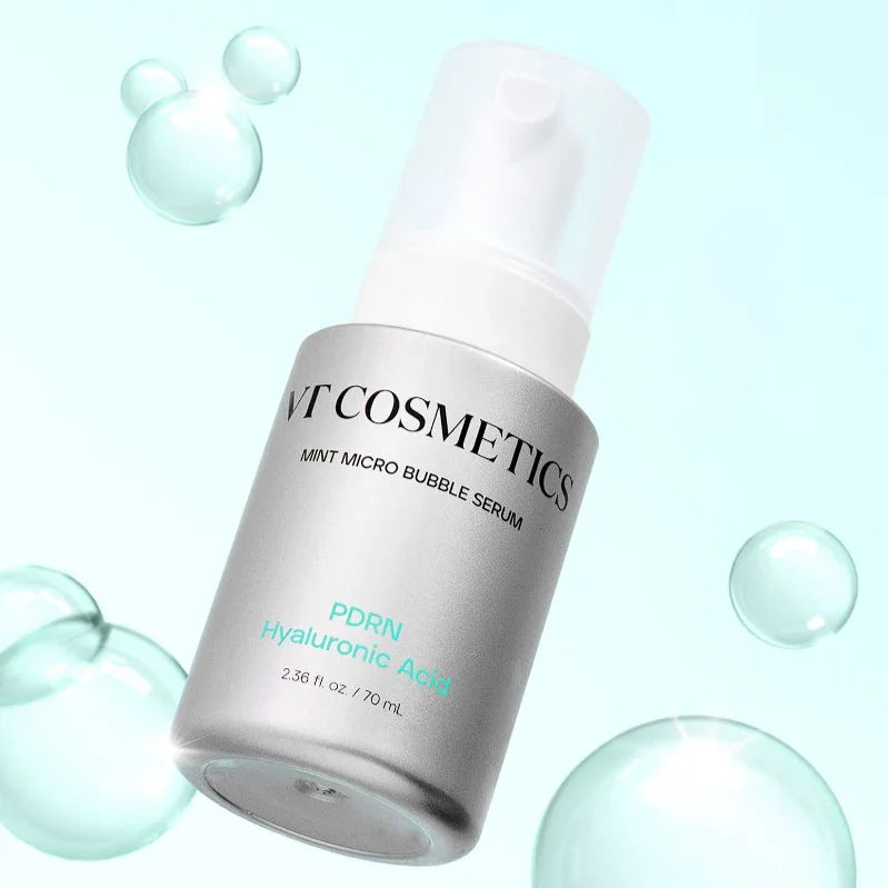 [VT Cosmetics] PDRN Hyaluronic Acid Mint Micro Bubble Serum 70ml