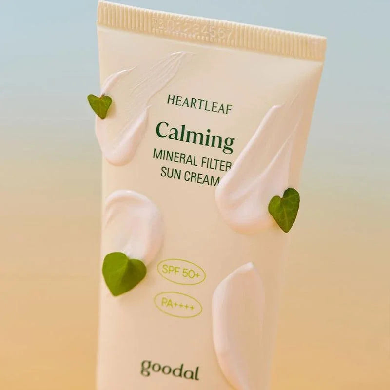 [goodal] Heartleaf Calming Mineral Filter Sun Cream SPF 50+ PA++++ 25ml/50ml
