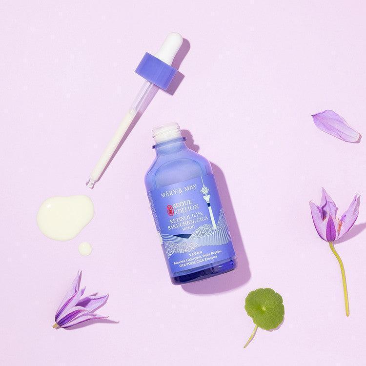 [Mary&May] Retinol 0.1% Bakuchiol Cica Serum 80ml