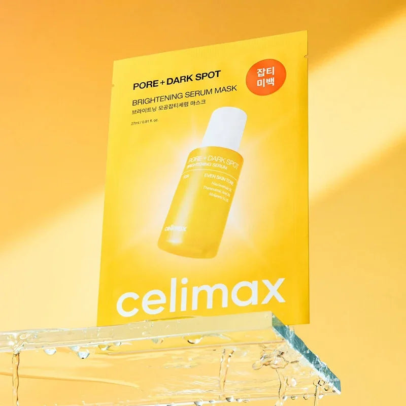 [celimax] Pore+ Dark Spot Brightening Serum Mask 27g*10EA
