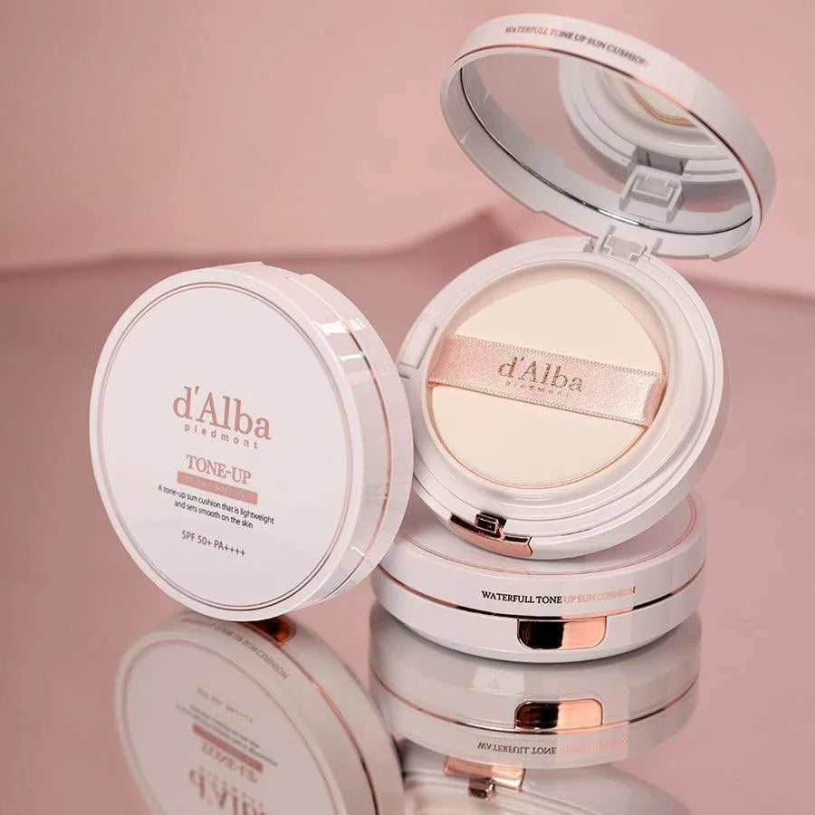 [d'Alba] Waterfull Tone Up Sun Cushion SPF 50+ PA++++ 15g