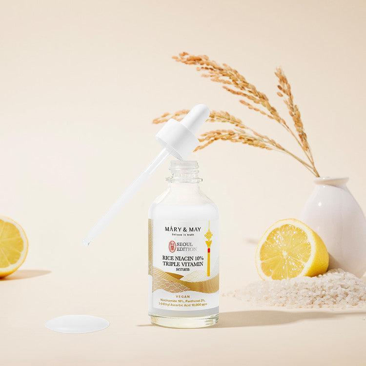 [Mary&May] Rice Niacin 10% Triple Vitamin Serum 80ml