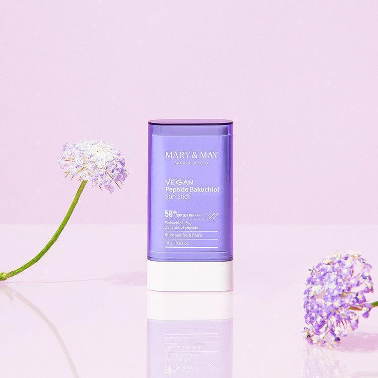 [Mary&May] Vegan Peptide Bakuchiol Sun Stick 50+ PA++++ 18g