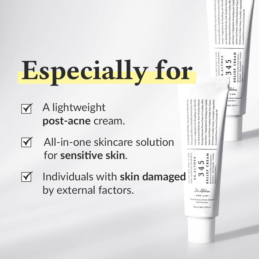 Dr.Althea Dual Cream Set | 345 Relief Cream & 147 Barrier Cream