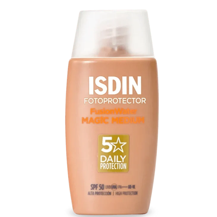 ISDIN FUSION WATER MEDIUM COLOR SPF50 50ML