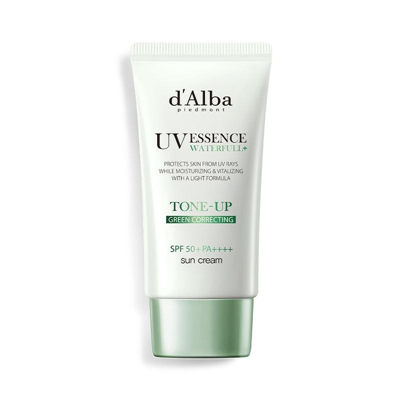 [d'Alba] Waterfull UV Essence Tone Up Sun Cream Green Correcting SPF 50+ PA++++ 50ml