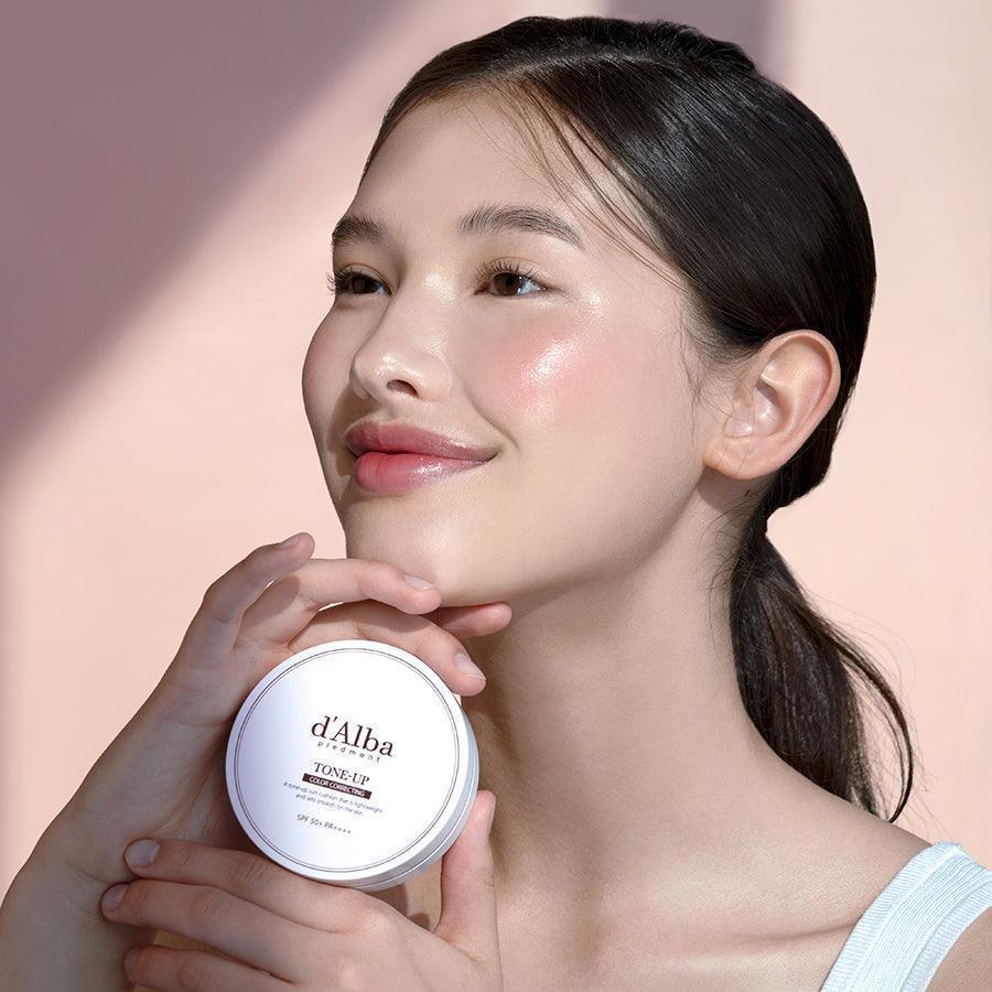[d'Alba] Waterfull Tone Up Sun Cushion SPF 50+ PA++++ 15g