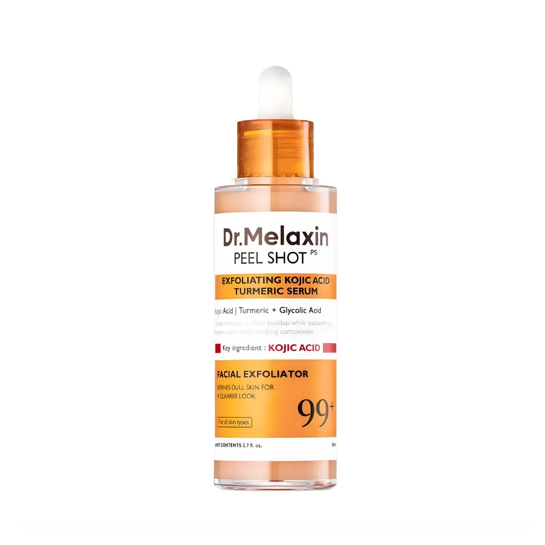 DR.MELAXIN PEEL SHOT EXFOLIATING KOJIC ACID TURMERIC SERUM 80 ML
