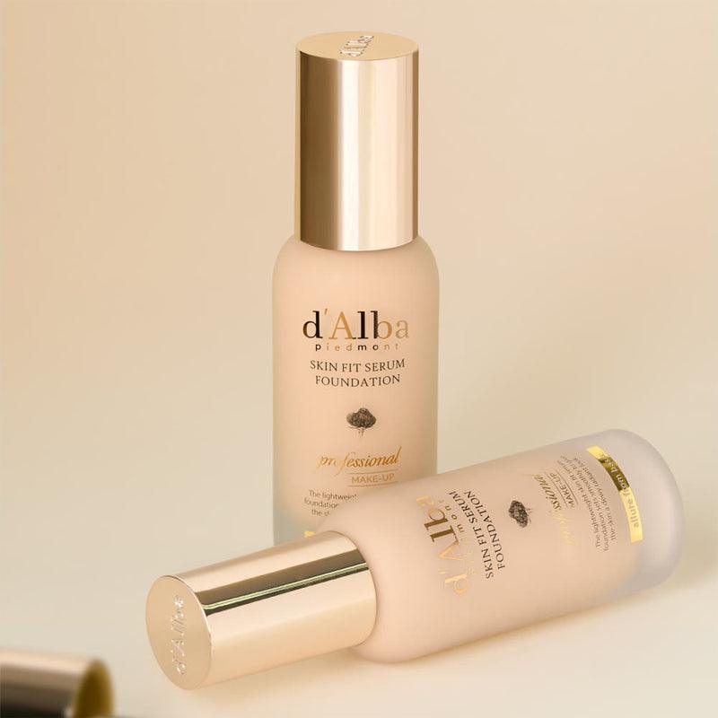 [d'Alba] Skin Fit Serum Foundation Spatula (2 Colors) SPF 50+ PA+++ 40ml