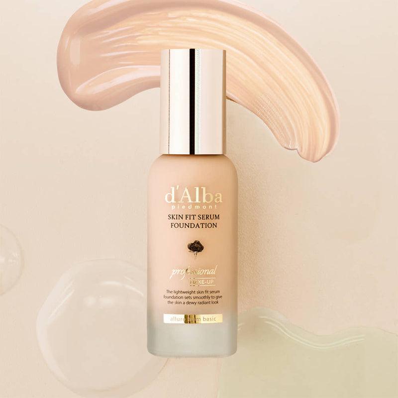 [d'Alba] Skin Fit Serum Foundation Spatula (2 Colors) SPF 50+ PA+++ 40ml