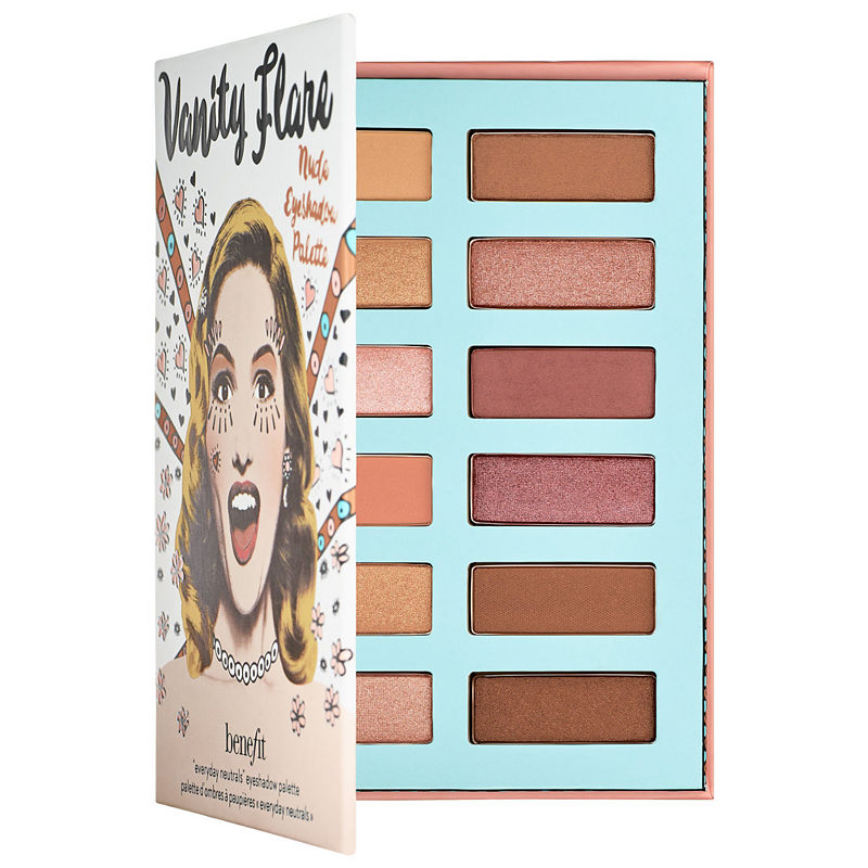 Benefit Vanity Flare Nude Eyeshadow Palette 12X1