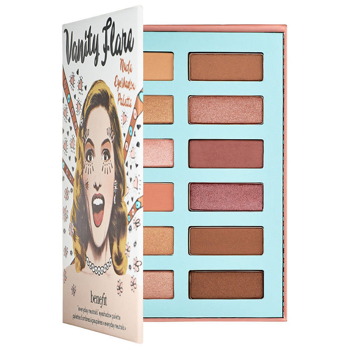 Benefit Vanity Flare Nude Eyeshadow Palette 12X1