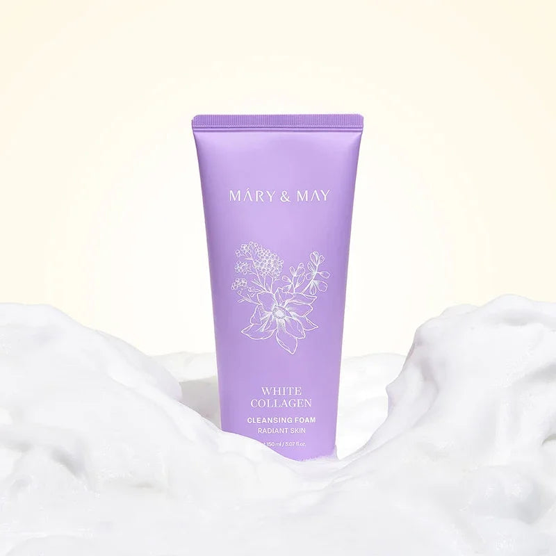 [Mary&May] White Collagen Cleansing Foam 150ml