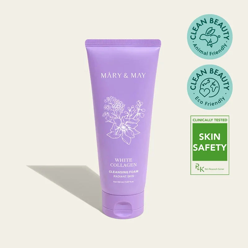[Mary&May] White Collagen Cleansing Foam 150ml