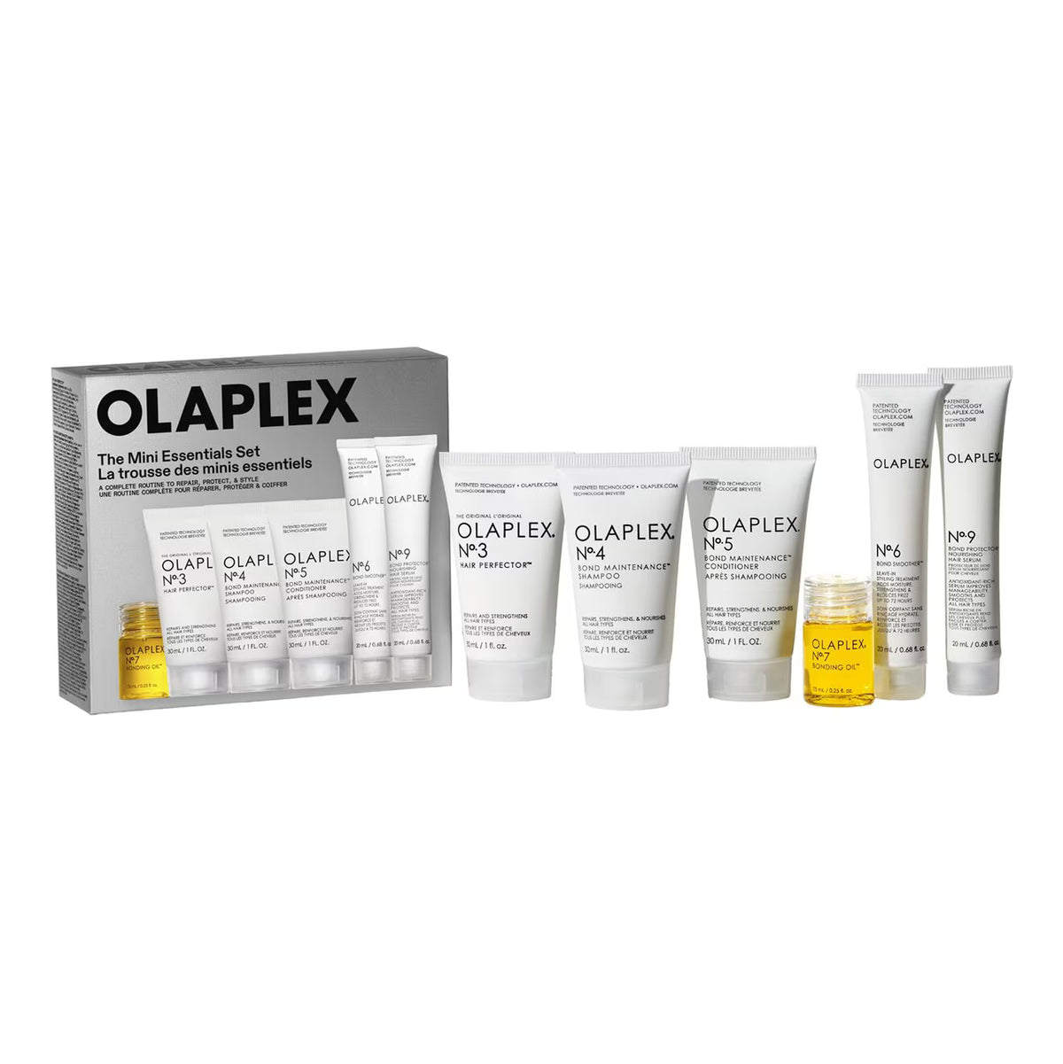 OLAPLEX THE MINI ESSENTIALS SET 6 IN1